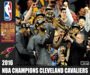yapboz Cleveland Cavaliers, NBA 2016 şampiyonu